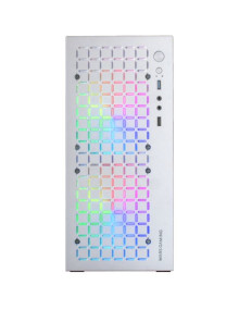 Caja MARS GAMING MCCOREW - Caja minitorre microatx mccore blanco mars gaming int:3x3'5,3x2'5/1xusb3.0/1xusb2.0/ audio completa