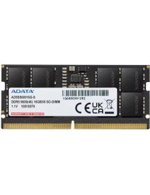 Memoria RAM A-DATA AD5S560016G-S - ADATA RAM AD5S560016G-S 16GB 5600Mhz DDR5 SODIMM