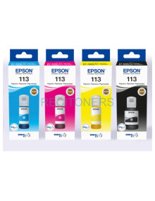 Cartucho de tinta C13T06B640 EPSON - EPSON Multipack 4 tintas Ecotank 113 series