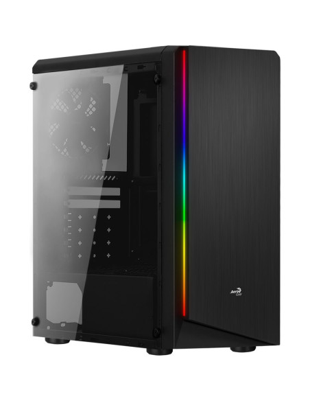 Caja AEROCOOL APCM-CR01043.21 - Caja pc aerocool midi apnx c1 microatx atx miniitx blanco