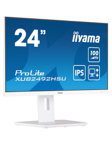 Monitor IIYAMA XUB2492HSU-W6 - Monitor iiyama 60,5cm 23,8" xub2492hsu-w6 16:9 hdmi+dp+usb ips wh. retail