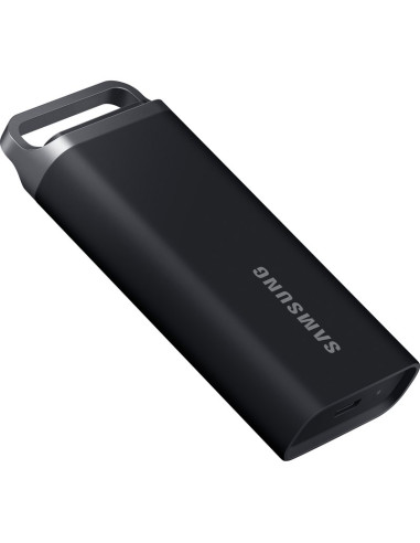 Disco SAMSUNG MU-PH2T0S/EU - Samsung portable ssd t5 evo 2 tb, ssd externo negro/plateado, usb 3.2 gen 1 (5 gbps) mu-ph2t0s/eu