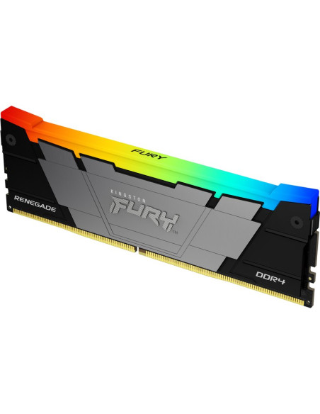Memoria RAM KINGSTON KF436C16RB12A/16 - Memoria kingston fury renegade rgb ddr4 16gb 3600 mhz kf436c16rb12a/16, ram negro