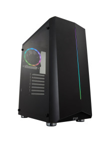 Caja DEEPCOOL R-CH360-BKAPE3-G-1 - Torre m-atx deepcool ch360 black