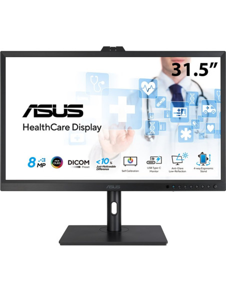Monitor ASUS 90LM08X0-B01I70 - Monitor asus 31,5 ha3281a oled negro