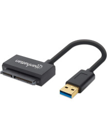 Accesorio MANHATTAN MANHA-130424 - Manhattan adaptador usb superspeed a sata adaptador usb 3.0 a sata 2.5"