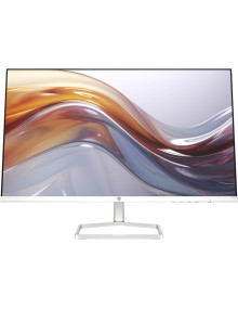 Monitor HP 94F48E9 ABB - Hp 527sa, monitor led 27 "blanco/plateado, fullhd, ips, hdmi, vga, altavoces, panel de 100 hz)