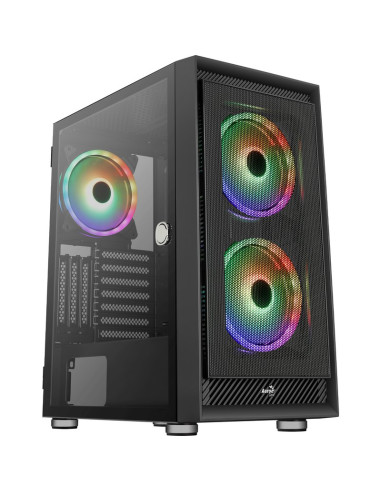 Caja MODECOM AT-PANORAMA-5F-ARGB-20-000000-0002 - Caja pc modecom volcano panorama apex argb 5f biala
