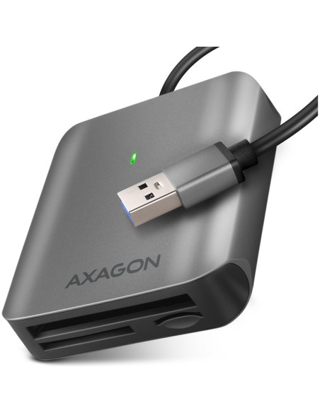 Accesorio AXAGON CRE-S3 - Lector de tarjetas externo axagon cre-s3 externo usb-a 3.2