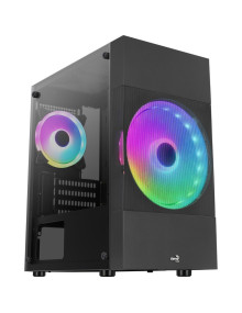 Caja MODECOM AT-PERUN-4F-ARGB-20-000000-0002 - Caja pc modecom volcano perun apex argb biala