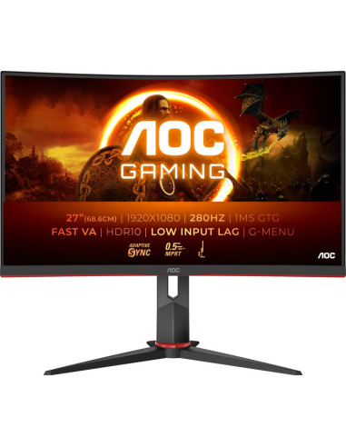 Monitor AOC C27G2Z3/BK - Monitor aoc c27g2z3 bk 27" va wled fhd 280hz