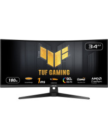Monitor ASUS 90LM0AA0-B01170 - Asus tuf gaming vg34vq3b 34" va wled curved 1500r uwqhd 21:9 180hz 400cd m2 1ms 2x2w 2xhdmi black