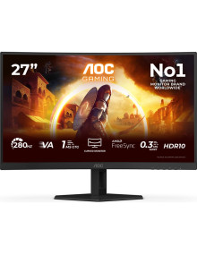 Monitor AOC C27G4ZXE - Monitor gaming curvo aoc c27g4zxe 27' full hd 0.3ms 280hz va negro