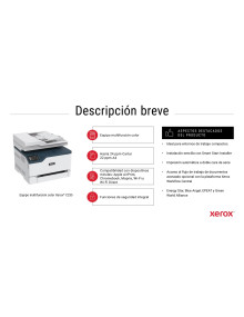 C235V_DNI Xerox C235V_DNI Multifuncion laser color