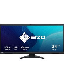 Monitor EIZO EV3450XC-BK - Monitor eizo flexscan ev3450xc-bk 34,1", negro, uwqhd, ips, webcam, microfono, usb-c ev3450xc-bk