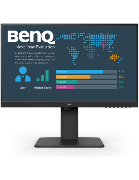 Monitor BENQ 9H.LMPLB.QBE - Monitor benq business bl2786tc 27" ips 1080p, fhd, usb-c (65w), 100hz, eye-care, ergonomico, hub tuv