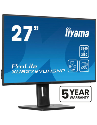 Monitor IIYAMA XUB2797UHSNP-B1 - Monitor 27" iiyama pl xub2797uhsnp-b1 uhd ips 100hz
