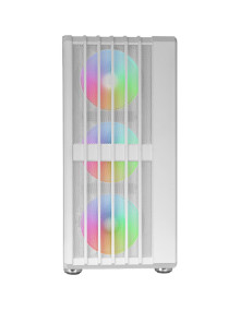 Caja MARS GAMING MCVAULTW - Caja semitorre atx mc-vault argb blanco mars gaming bahias int:2x3'5, 3x2'5/ 1xusb3.0 gestio