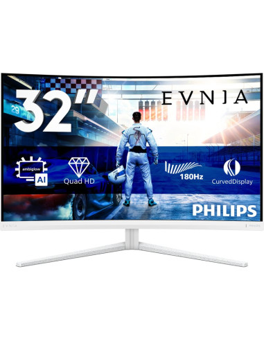 Monitor PHILIPS 32M2C5501/00 - Monitor 31.5 cala 32m2c5501 curved va 180hz hdmix2 dp has ambiglow