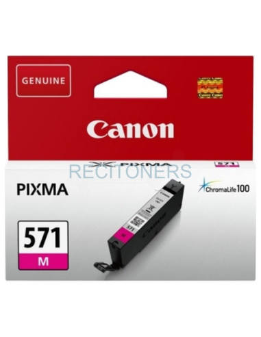 Cartucho de tinta 0387C001 CANON - CANON CARTUCHO MAGENTA CLI571M MG5750/MG6850/MG7750
