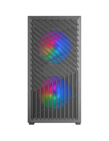 Caja MARS GAMING MCVORTEX - Caja microatx mc-vortex negro mars gaming bahias int:1x3'5,2x2'5/ 1xusb3.0/ 2xusb2.0/ audio cablea