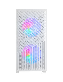 Caja MARS GAMING MCVORTEXW - Caja microatx mc-vortex blanco mars gaming bahias int:1x3'5,2x2'5/ 1xusb3.0/ 2xusb2.0/ audio cable