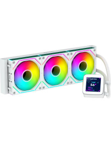 Refrigeracion ABYSM AB336012 - Abysm oceanic lcd 360 argb kit de refrigeracion liquida - 3 ventiladores de 120mm lcd