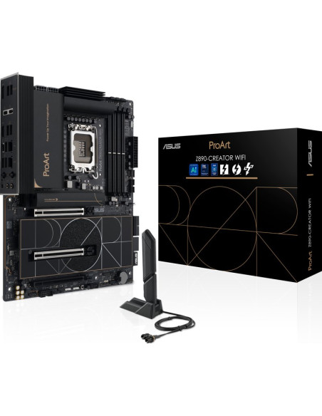 Placa base ASUS PROART Z890-CREATOR WIFI - Placa base asus intel z890 lga1851 atx memory ddr5 memory slots 4 1xpci-express