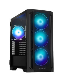 Caja CHIEFTEC GA-01B-L-OP - Chieftec apex lumo ga-01b-l-op, caja torre negra, vidrio templado ga-01b-l-op