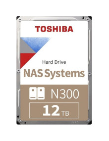 Disco TOSHIBA HDWG51CUZSVA - Toshiba N300 NAS HDD 12TB 3.5" SATA 6Gb-s 7200rpm