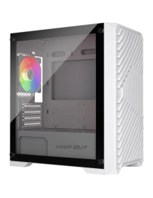 Caja KEEP OUT XC-501 MESH - Caja semitorre atx xc-501 mesh argb keepout bahias int.: 2x3'5, 2x2'5/ 1xusb2.0, 1xusb3.0, 1xusb-c