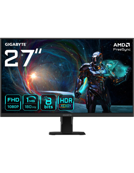 Monitor GIGABYTE GS27FA EK - Monitor lcd gigabyte gs27fa ek 27" gaming panel ips 1920x1080 180hz matte 1 ms tilt colour black