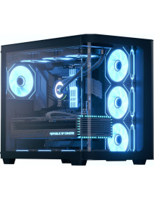 Caja AEROCOOL ACCM-PN01043.11 - Caja pc aerocool p500c-g-bk-v1 negra, vidrio templado x 3 accm-pn01043.11