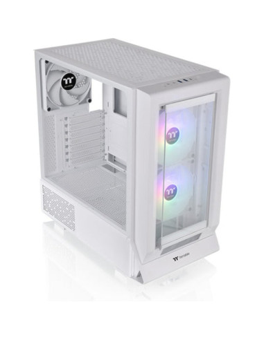 Caja THERMALTAKE CA-1Y7-00MEWN-01 - Caja pc thermaltake view 270 plus tg argb verde claro, vidrio templado x 2 ca-1y7-00mewn-01