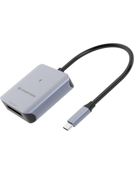 Accesorio CONCEPTRONIC BIAN08G - Conceptronic bian08g lector de tarjeta usb 3.2 gen 2 type-c gris