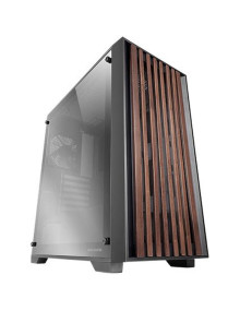 Caja MARS GAMING MCWOODC - Caja semitorre atx mc-woodc negro mars gaming bahias int.:2x3'5, 3x2'5/2xusb2.0, 1xusb3.0/ audio