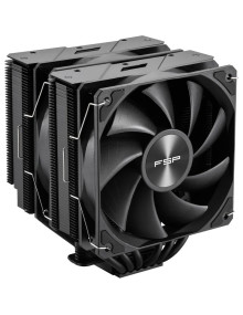 Refrigeracion FORTRON POO0000014 - Disipador fortron mp7 black, de cpu negro, 120 mm mp7 black