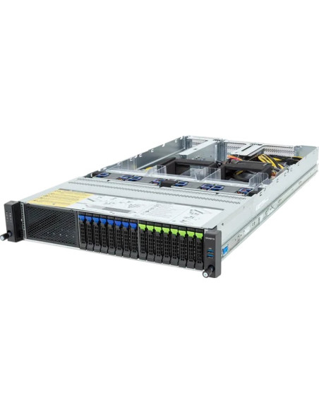 Servidor GIGABYTE R283-ZF1-AAL1 - Gigabyte r283-zf1-aal1 (rev. 3.x) rack server 2u dual socket sp5