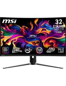 Monitor MSI 9S6-3DD64T-005 - Monitor msi mpg 321curxde qd-oled 31.5" 3840 x 2160 pixeles 4k ultra hd negro