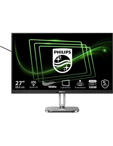 Monitor PHILIPS 27B2G5601/00 - Monitor philips 27b2g5601 00 27" 2560x1440 100hz 2xhdmi dp usb dark gray