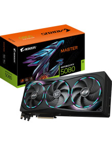 Tarjeta grafica GIGABYTE GV-N5080AORUS M-16GD - Gigabyte geforce rtx 5080 aorus master 16gb gddr7 reflex 2 rtx ai dlss4