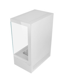 Caja MARS GAMING MCXOW - Caja atx semitorre gaming mars gaming mcxo doble cristal templado argb gpu 328mm 1x3.5 3x2.5 blanco