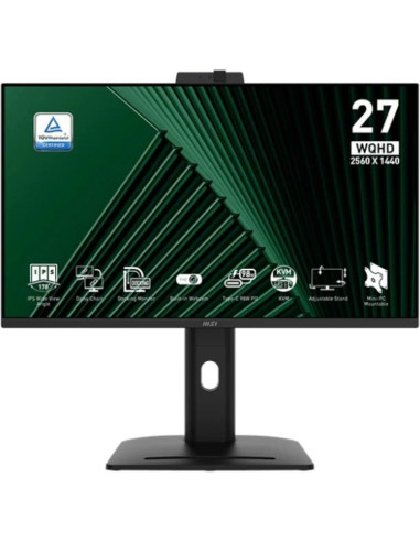 Monitor MSI 9S6-3PC8CM-007 - MSI MP275QPDG Monitor 27"100h WCam AA MM Docking