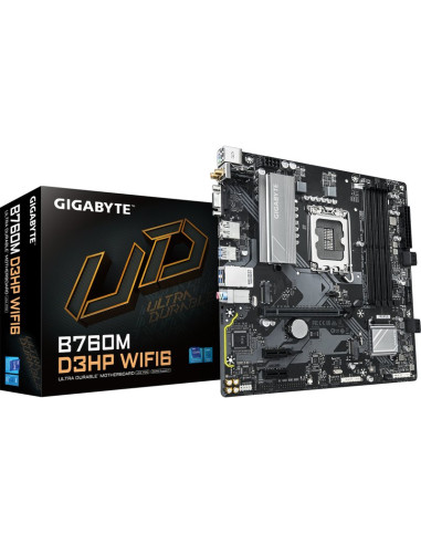 Placa base GIGABYTE B760M D3HP WIFI6 1.0 - Placa base gigabyte b760m d3hp wifi6