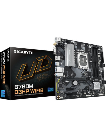 Placa base GIGABYTE B760M D3HP WIFI6 1.0 - Placa base gigabyte b760m d3hp wifi6