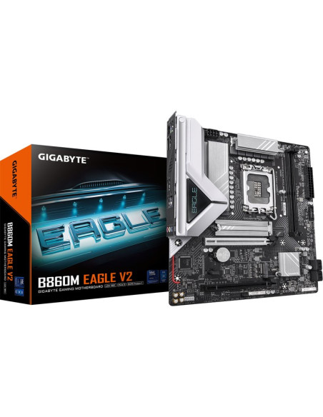 Placa base GIGABYTE B860M EAGLE V2 - Placa base gigabyte b860m eagle socket 1851 micro atx
