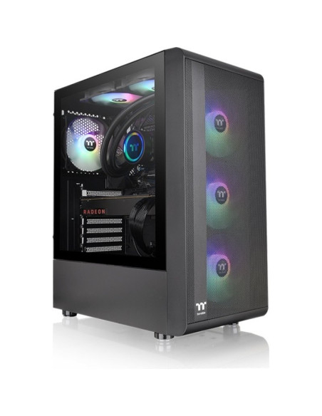 Caja THERMALTAKE CA-11E-00M4WN-00 - Caja pc thermaltake view 380 xl tg argb midi tower amarillo ca-11e-00m4wn-00