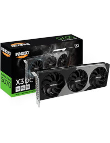 Tarjeta grafica INNO3D N50703-12D7X-195064L - TARJETA GRAFICA INNO3D RTX 5070 X3 OC 12GB