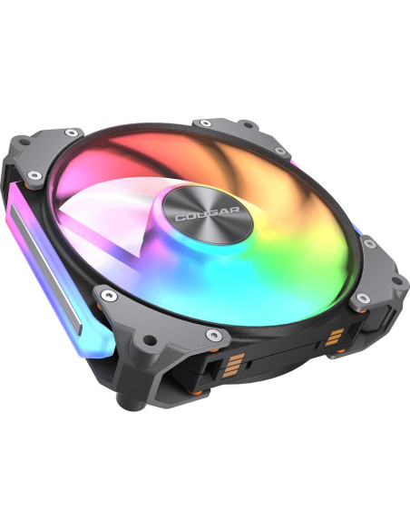 Refrigeracion COUGAR CF-ARB12HB-RGB - Ventilador pc cougar apolar 120 argb, reverse blade,negro
