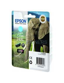 Epson Claria Photo HD Ink Cartucho Cian claro 24XL Expression Photo XP-950